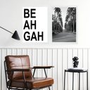 Ver imagem 1 de Kit 2 Quadros Cidade de Belo Horizonte - Bh 24x18cm - com Vidro:moldura Branca