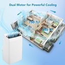 Ver imagem 2 de Takywep Ar-condicionado Portátil 14.000 Btu 3 em 1 Branco