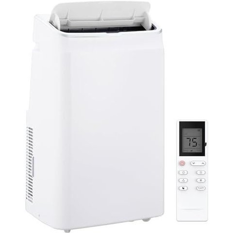 Takywep Ar-condicionado Portátil 14.000 Btu 3 em 1 Branco