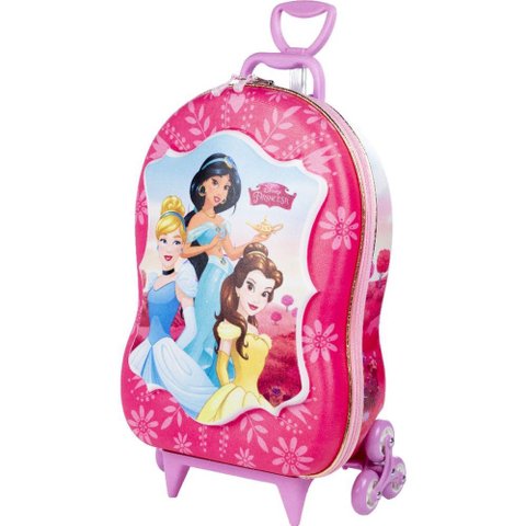Mochila Infantil com Rodinha Princesas