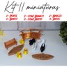 Kit com 11 Miniaturas para Decoração de Terrários, Mini Mundos e Maquetes - 3