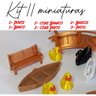 Kit com 11 Miniaturas para Decoração de Terrários, Mini Mundos e Maquetes - 5