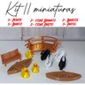 Kit com 11 Miniaturas para Decoração de Terrários, Mini Mundos e Maquetes - 6