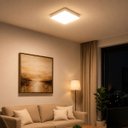 Ver imagem 2 de Painel Plafon LED Infinita Delis 36W 3000k Branco Quente Sobrepor Quadrado ST3245