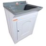 Gabinete em Plástico Abs Tanque com Esfregadeira Lateral de Fibra 40 Litros - 1