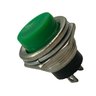 Chave Push Button Ds212 2 Terminais Verde Emb 20pç - 2