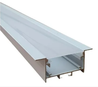 Perfil de Led Embutir 50x20mm Barra de 3m Astraled - Branco