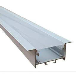 Perfil de Led Embutir 50x20mm Barra de 3m Astraled - Branco - 1