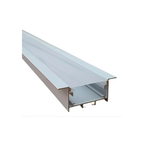 Perfil de Led Embutir 50x20mm Barra de 3m Astraled - Branco