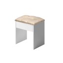 Ver imagem 2 de Banqueta Camarim de Mdf Acento de Espuma para Penteadeira
