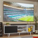 Ver imagem 1 de Rack para Tv até 80 Polegadas 160cm com Pés Branco/preto Torino Madesa Branco/preto