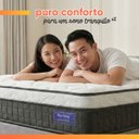 Ver mais imagens de Cama Box Colchão King Molas Ensacadas Euro In Atlantic 193x203x66cm