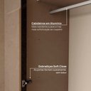 Ver mais imagens de Guarda-roupa 4 Portas Reflecta 100% Mdf Orion CabeCasa MadeiraOriginals