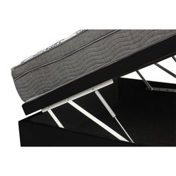 Cama Box Com Baú Viúva Blindado + Colchão De Molas Ensacadas - Ortobom - iso SuperPocket 128cm - Pre - 3