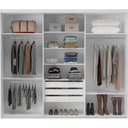 Ver imagem 2 de Guarda-Roupa Casal 3 Portas de Correr 267cm Eleganza Pop