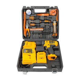 Maleta com Ferramentas Furadeira Parafusadeira sem Fio Bivolt - 5