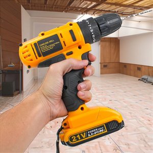 Maleta com Ferramentas Furadeira Parafusadeira sem Fio Bivolt