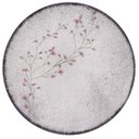 Ver imagem 2 de Prato Raso de Porcelana Decorada Floralis 25cm 12un - Tramontina 96580/080