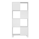 Ver imagem 6 de Armário para Escritório e Home Office com 8 Nichos 4 Portas Wally Branco Artany