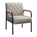 Ver imagem 3 de Kit 4 Poltronas Ludmilla Cor:Linho Bege 140