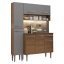 Ver imagem 3 de Armário de Cozinha Compacta 137 Cm Emilly Madesa 012
