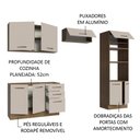 Ver imagem 5 de Armário de Cozinha Completa 270cm Rustic/crema Agata Madesa 08