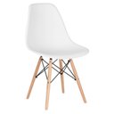 Ver imagem 4 de Mesa redonda Eames 100 cm + 6 cadeiras Eiffel DSW