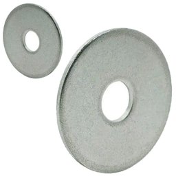 Arruela Lisa M10 Aba Larga Din 9021 Inox Aisi 316 - 200un - 1