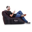 Ver imagem 2 de Pufe Gamer Ultimate Chaise - Puff Impermeável, Ergonômico, com Bolsos Laterais
