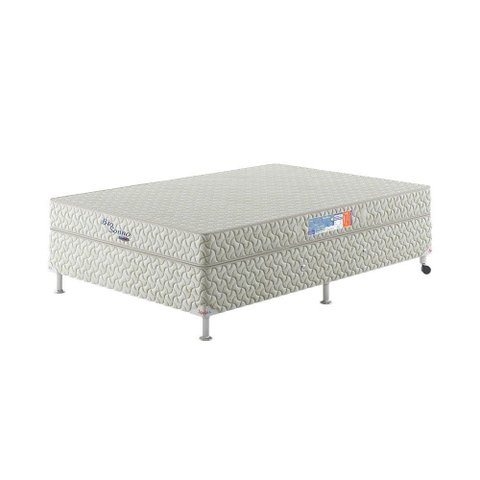 Cama Box Casal Bio Sonno Spubio Incofal Bege 138x188x52cm
