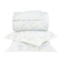 Ver imagem 1 de Kit Colcha King Size Gran Percalle Celeste 3 Peças 200 Fios 100% Algodão Buddemeyer