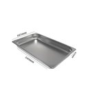 Ver imagem 4 de Cuba Gastronômica de Inox Gn 1/1 de 65 Mm com Tampa Frigopro