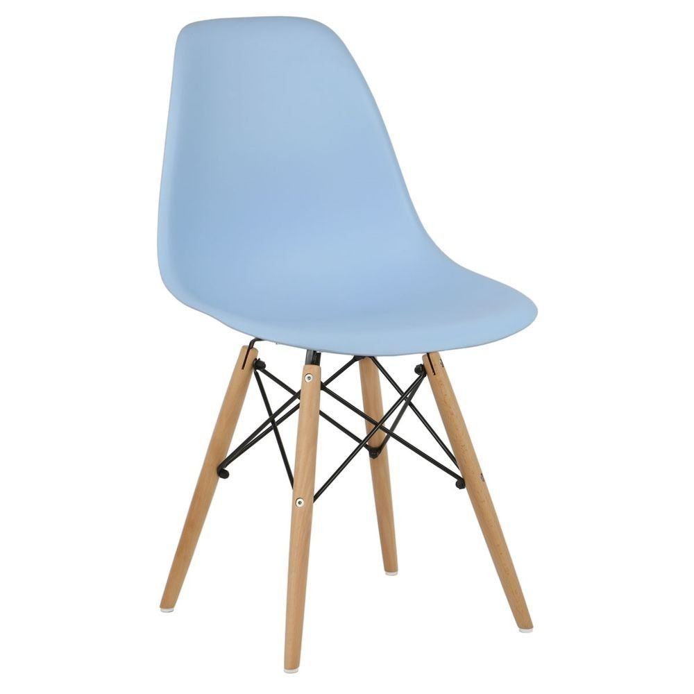 Ver imagem 5 de Cadeira Eiffel Charles Eames Base Madeira Wood: Rosa Bebê