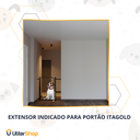 Ver imagem 4 de Prolongador Extensor para Portão Pet 68cm de Altura Extensor de 10cm Preto Itagold