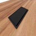 Ver imagem 6 de Mesa de Escritório 2,00m 1 Cx de Tomada Pé Painel Angular F5