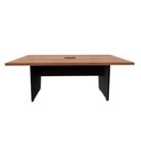 Ver imagem 3 de Mesa de Escritório 2,00m 1 Cx de Tomada Pé Painel Angular F5