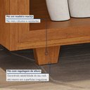 Ver imagem 2 de Rack para TV Dux 180 cm Naturalle Mavaular