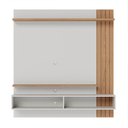 Ver imagem 7 de Painel Home Suspenso para TV 65 Pol. 150cm Buriti C05 Off White Matte/Freijó - Mpozenato
