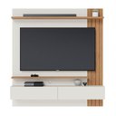 Ver mais imagens de Painel Home Suspenso para TV 65 Pol. 150cm Buriti C05 Off White Matte/Freijó - Mpozenato