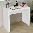 Ver imagem 2 de Escrivaninha Mesa Escritorio Me4139 Branco Tecno Mobili