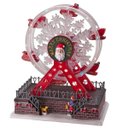 Ver imagem 1 de Roda Gigante Natalina Natal Led Som Movimento Papai Noel Cenario Natalino Enfeite Decoraçao Mesa Est