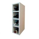 Ver imagem 1 de Garrafeiro Adega Nicho Mdf Porta Garrafas Branco