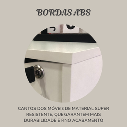 Gaveteiro 4 Gavetas com Chave Bit Home Office - 15
