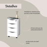 Gaveteiro 4 Gavetas com Chave Bit Home Office - 16
