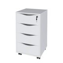 Ver imagem 4 de Gaveteiro 4 Gavetas com Chave Bit Home Office Branco Artany