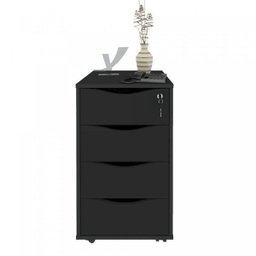 Gaveteiro 4 Gavetas com Chave Bit Home Office - 11