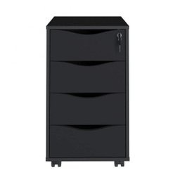 Gaveteiro 4 Gavetas com Chave Bit Home Office - 8