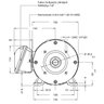 Motofreio Trifásico Weg 220/380/440v Ir3 Premium 1cv 4 Polos Flange C-din (b34d) W22 - 2
