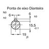Motofreio Trifásico Weg 220/380/440v Ir3 Premium 1cv 4 Polos Flange C-din (b34d) W22 - 3