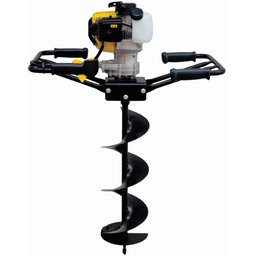Perfurador de Solo Buffalo 52cc 2T Broca 200mm Duplo Botão Stop 60251 - 1